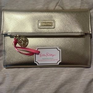 NWT Lilly Pulitzer Note Pad Folio